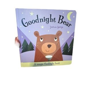 5/$25 Used Goodnight Bear Magic Flashlight Book